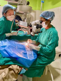 Restoring vision with cataract surgery is life changing.